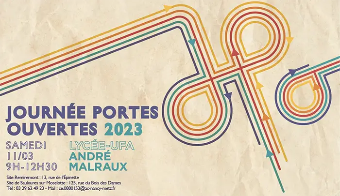 Journée Portes ouvertes 2023 au lycée André Malraux
